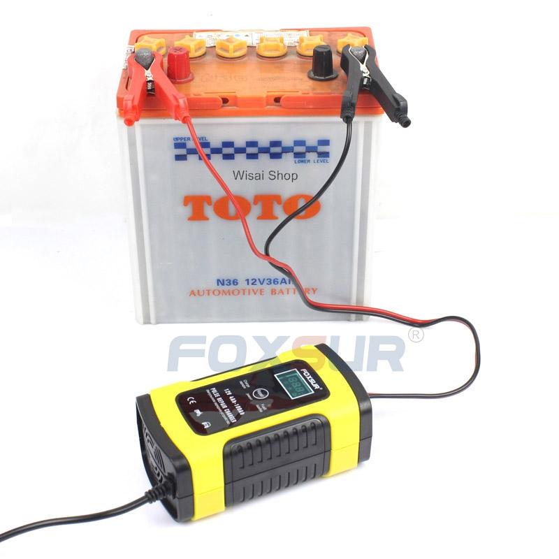 เครื่องชาร์จ 12V อัจฉริยะและซ่อมแบตเตอรี่รถยนต์ Pulse Repair Charger 12V 4-100Ah 9 a7ae7d16657c60228f19f143d08befc8