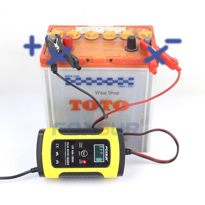 เครื่องชาร์จ 12V อัจฉริยะและซ่อมแบตเตอรี่รถยนต์ Pulse Repair Charger 12V 4-100Ah 7 ea2b10dfd6546536a1d20fd3c9955a97