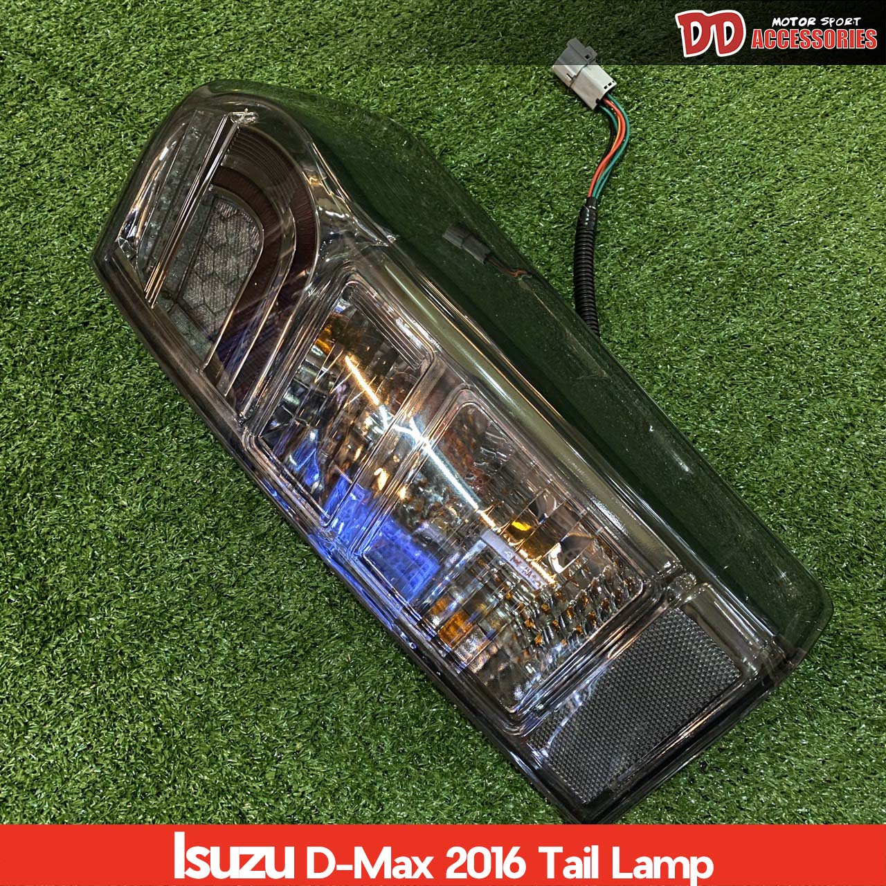 ไฟท้าย ISUZU D-MAX 2016 สี smoke เดิมๆ มาพร้อมขั้วและสายไฟครบชุด 2 0a24c48cc9f973a97dbaf43e48f61004