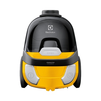 Electrolux เครื่องดูดฝุ่นชนิดมีกล่องเก็บฝุ่น รุ่น Z1230 ขนาด 1600 วัตต์ (สีเหลือง)