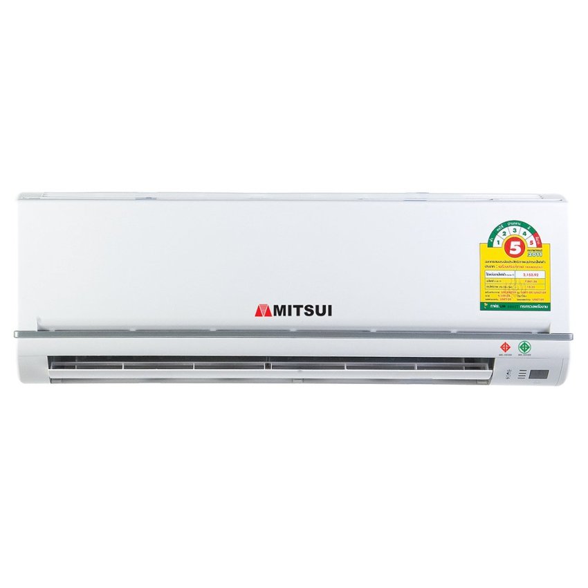 MITSUIเครื่องปรับอากาศ แบบติดผนัง รุ่นประหยัดไฟเบอร์5ขนาด25,734.33 btu./hr. (สีขาว) image