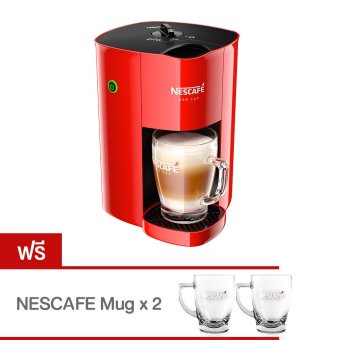 NESCAFÉ Red Cup เครื่องชงกาแฟผงสำเร็จรูป แถมฟรี แก้วใสเนสกาแฟมูลค่า 150 บาท 2 ใบ image