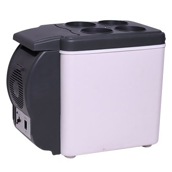 UPINTREND ตู้เย็นเล็กแบบพกพา 6L - White