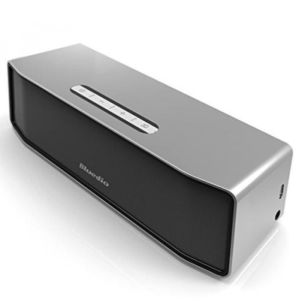 ดูภาพ Bluedio BS-2 (Camel) Mini Bluetooth Speakers Portable Wireless Speakers 3D Surround Sound System (Noble Silver) - intl เพิ่มเติม Bluedio BS-2 (Camel) Mini Bluetooth Speakers Portable Wireless Speakers 3D Surround Sound System (Noble Silver) - intl