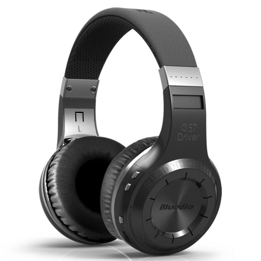 ดูภาพ Bluedio HT Turbine Wireless Bluetooth 4.1 Stereo Headphones with Mic - intl เพิ่มเติม Bluedio HT Turbine Wireless Bluetooth 4.1 Stereo Headphones with Mic - intl