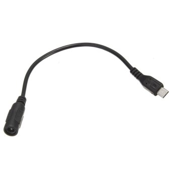 5.5x2.1mm Female to Micro USB Male Cable