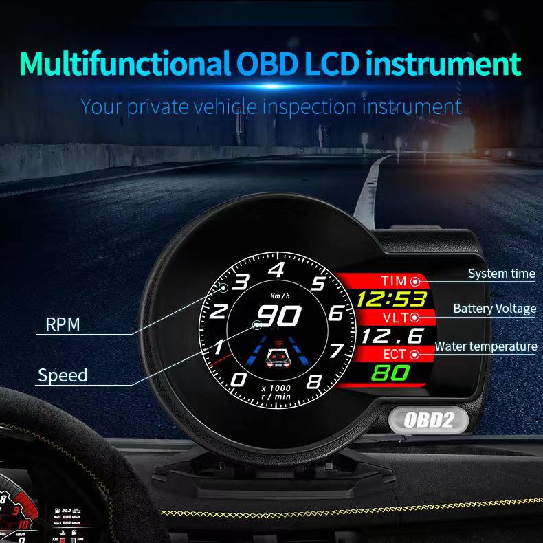 OBD2 สมาร์ทเกจ Smart gauge Display Meter รุ่น F8 รับประกัน 1 ปี 23 2692656f8f3293ca01d0c69da2f459e8