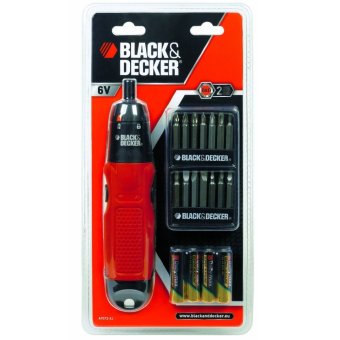 BLACK&DECKER ไขควงไฟฟ้า 6V (ใช้ถ่าน) BLACK&DECKER ไขควงไฟฟ้า 6V (ใช้ถ่าน)