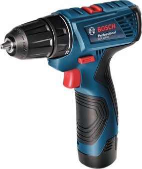 BOSCH ชุดสว่านไขควงแบต GSR 120-LI (แบต 2 ก้อน) BOSCH ชุดสว่านไขควงแบต GSR 120-LI (แบต 2 ก้อน)