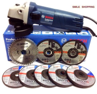 BOSCHเครื่องเจียร4นิ้ว รุ่นGWS 060พร้อม ใบเจียร4นิ้ว สำหรับโลหะ5ใบ+ใบตัด4นิ้ว หนา1มิล2ใบ+ใบเลื่อยตัดไม้4นิ้ว1ใบ BOSCHเครื่องเจียร4นิ้ว รุ่นGWS 060พร้อม ใบเจียร4นิ้ว สำหรับโลหะ5ใบ+ใบตัด4นิ้ว หนา1มิล2ใบ+ใบเลื่อยตัดไม้4นิ้ว1ใบ