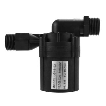 DC 24V Brushless Motor Drive Water Pump Centrifugal Submersible Fluid Pump 840L/H, 8m/26.2ft (Black) DC 24V Brushless Motor Drive Water Pump Centrifugal Submersible Fluid Pump 840L/H, 8m/26.2ft (Black)