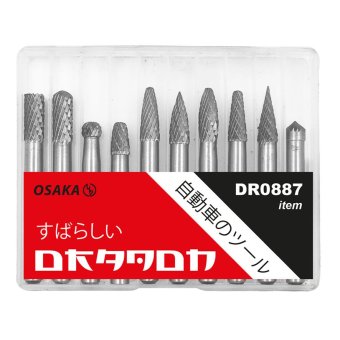 DRAGON ชุดเหล็กเจียรนัย TUNGSTEN CARBIDE แกน 6mm x หัวเจียร 6mm DR0887 DRAGON ชุดเหล็กเจียรนัย TUNGSTEN CARBIDE แกน 6mm x หัวเจียร 6mm DR0887