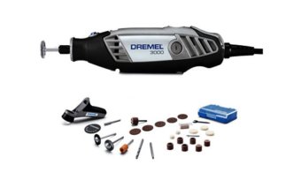 DREMEL เครื่องมือโรตารี่ รุ่น 3000-1/26 - สีเทา DREMEL เครื่องมือโรตารี่ รุ่น 3000-1/26 - สีเทา