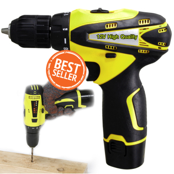 Hot item ชุดสว่านลิเธี่ยมไฟฟ้าไร้สาย มัลติฟังก์ชั่น Set DC12V LED รุ่น Drill Multifuntion (Green) Hot item ชุดสว่านลิเธี่ยมไฟฟ้าไร้สาย มัลติฟังก์ชั่น Set DC12V LED รุ่น Drill Multifuntion (Green)
