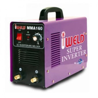 IWELD เครื่องเชื่อมหูหิ้วอินเวอร์เตอร์ 160 แอมป์ รุ่น MMA160 IWELD เครื่องเชื่อมหูหิ้วอินเวอร์เตอร์ 160 แอมป์ รุ่น MMA160
