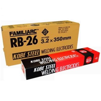 KOBE ลวดเชื่อม RB-26 ขนาด 3.2mm (ยกลัง4ห่อ) KOBE ลวดเชื่อม RB-26 ขนาด 3.2mm (ยกลัง4ห่อ)