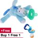 (Buy 1 Free 1)Cartoon Feeder Baby Plush Pacifier+Feeding Pacifiers ถูกๆ (Buy 1 Free 1)Cartoon Feeder Baby Plush Pacifier+Feeding Pacifiers ส่งฟรี