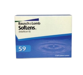 Bausch&Lomb SofLen59 -1.75 รายเดือน 1 คู่