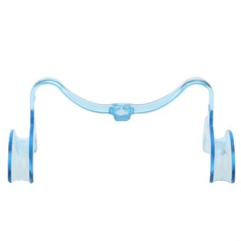 BolehDeals Blue U Shape Dental Cheek Retractor Lip Mouth Opener Teeth Whitening L