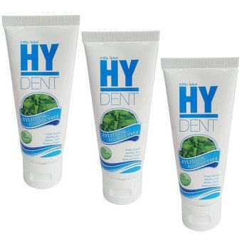Hy Dent ยาสีฟัน ระงับกลิ่นปาก ไฮเดนท์ 80 กรัม (3 หลอด)