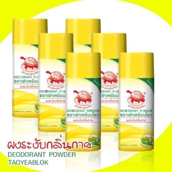 6 ชิ้น / JT แป้งจับเต่า ตาเต่าเหยีบโลก กลิ่นดั้งเดิม