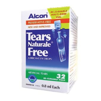 ALCON Tears Naturale Freeน้ำตาเทียม ไม่มีสารกันบูด0.03 FL.OZ (0.8 ml) 1กล่อง