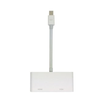 CY Thunderbolt Mini Displayport to VGA Adapter Cable for Macbook Pro Air iMac