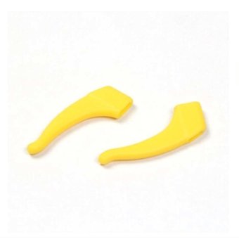 Buytra Glasses Ear Hooks Silicone Grip Anti Slip Yellow