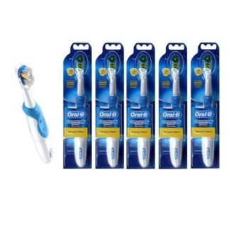 Braun ORAL-B B1010 Cross Action POWER Dual Clean electric TOOTHBRUSH 5 Pack
