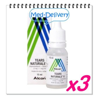ALCON Tears Naturale น้ำตาเทียม15ml * 3 BOT (ขวด)