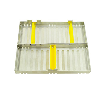 NEW Dental Sterilization Cassette Rack Tray Box for 5 Surgical tool - intl