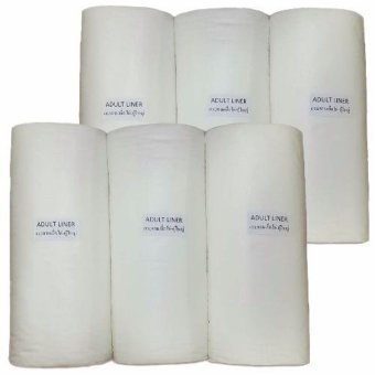 BABYKIDS95 กระดาษเยื่อไผ่ สำหรับผ้าอ้อมผู้ใหญ่ 6 ม้วน (สีขาว)