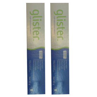 Amway GLISTER Multi-Action Fluoride Toothpaste ยาสีฟันกลิสเทอร์ มัลติ-แอ็คชั่น ฟลูออไรด์ (65g) (2 กล่อง)
