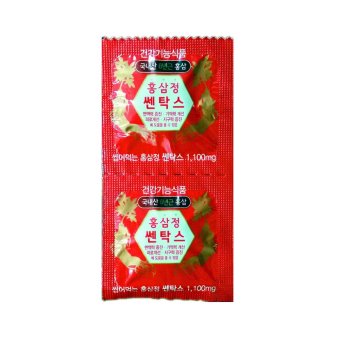 Centax Korean Red Ginseng Chewable Tablet Health Functional Food 6.6g x 15 Box(RED)