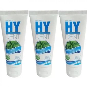 Hylife Hy Dent ยาสีฟัน ระงับกลิ่นปาก ไฮเดนท์ 3 หลอด