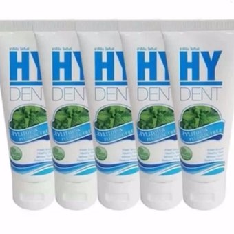 Hylife Hy Dent ยาสีฟัน ระงับกลิ่นปาก ไฮเดนท์ 5 หลอด