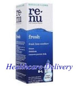 Renu Fresh Multi Purpose Solution 120 ml (6ขวด) รีนิว เฟรช น้ำยาล้างคอนแทคเลนส์