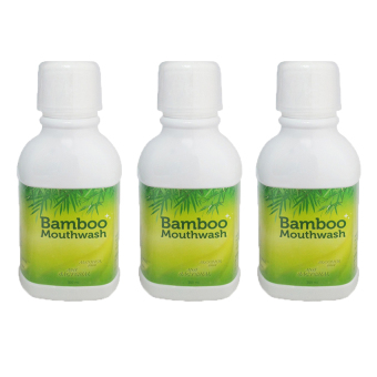 Bamboo Mouthwash น้ำยาบ้วนปากแบมบู 3 ขวด (300 ml.x3)