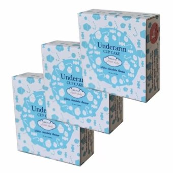 Little Baby Underarm Cupcake Cream White Chocolate Flavor บำรุงผิวใต้วงแขน กลิ่นไวท์ช๊อคโกแลต (3 กล่อง)