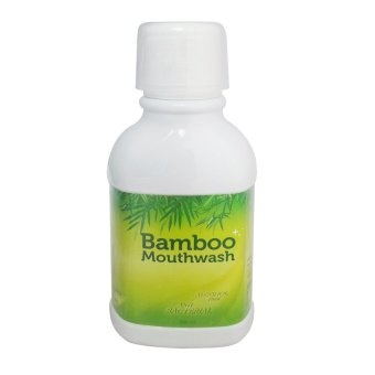 Bamboo mouthwash น้ำยาบ้วนปากบูเม้าท์วอช ขจัดคราบหินปูน ชา กาแฟ 300 ml.