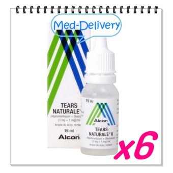 ALCON Tears Naturale น้ำตาเทียม15ml * 6 BOT (ขวด)