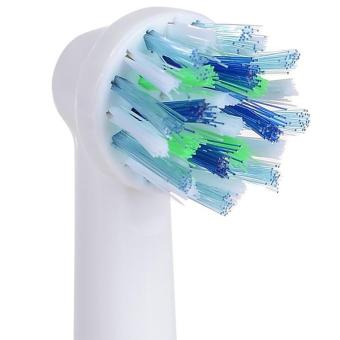 8 Pcs (4 mm) hofoo Replacement Heads for Oral toothbrush Electric Toothbrush Oral-B CrossAction (EB-50 A). Fully Compatible with the following models: Vitality Precision Clean, Sensitive Vitality Floss Action/Vitality, Vitality Pro White - Intl