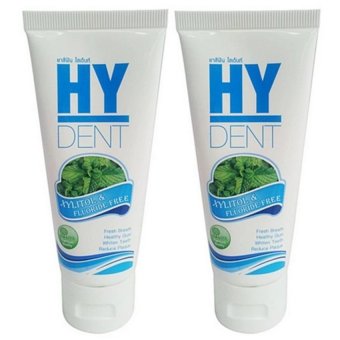 Hy Dent ยาสีฟัน ระงับกลิ่นปาก ไฮเดนท์ 2 หลอด