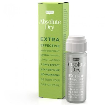 Absolute Dry ระงับเหงื่อมือเท้ารักแร้ 25 ml.