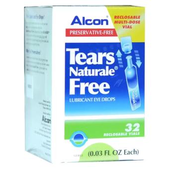 ALCON Tears Naturale Freeน้ำตาเทียม ไม่มีสารกันบูด0.03 FL.OZ (0.8 ml) 1กล่อง