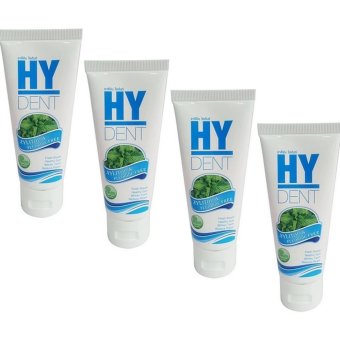 HY DENT ยาสีฟัน hydent 4 หลอด