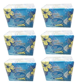 Beaytu Comfort Normal Flow ผ้าอนามัยสำหรับวันมาปกติ 10ชิ้น/ห่อ (6ห่อ)
