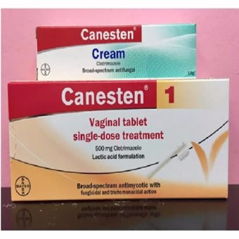 Canesten 1 Vaginal single-dose treatment 1 กล่อง + Canesten Cream ขนาด 20 กรัม 1 กล่อง