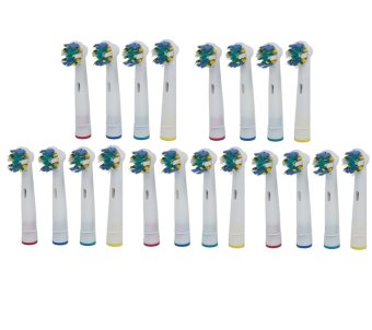 20 Pcs Electric Tooth brush Heads Replacement For Braun Oral B Floss Action