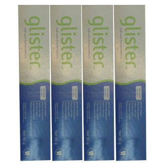 Amway GLISTER Multi-Action Fluoride Toothpaste ยาสีฟันกลิสเทอร์ มัลติ-แอ็คชั่น ฟลูออไรด์ (65g) (4 กล่อง)